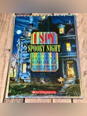 Scholastic Spooky Night — Blue, Black, Yellow Accents